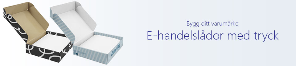 e-handelslåda med tryck