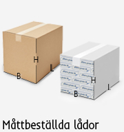 emballage måttbeställda lådor